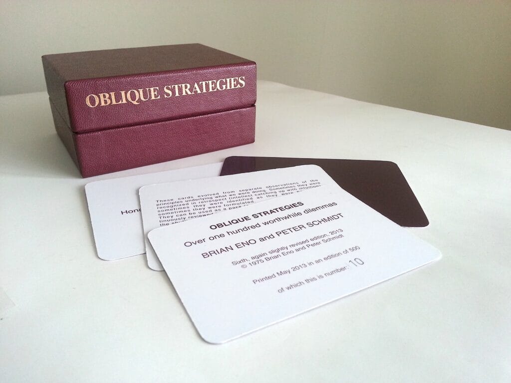 Oblique Strategies Box