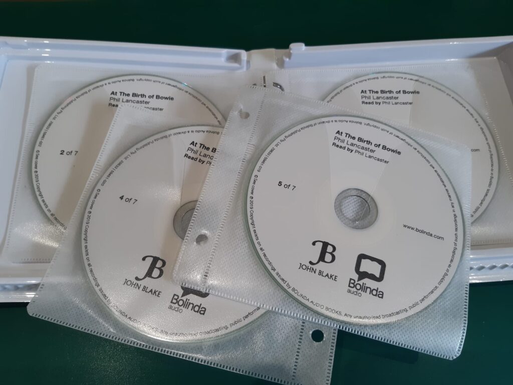Birth Of Bowie CDs Talking Books