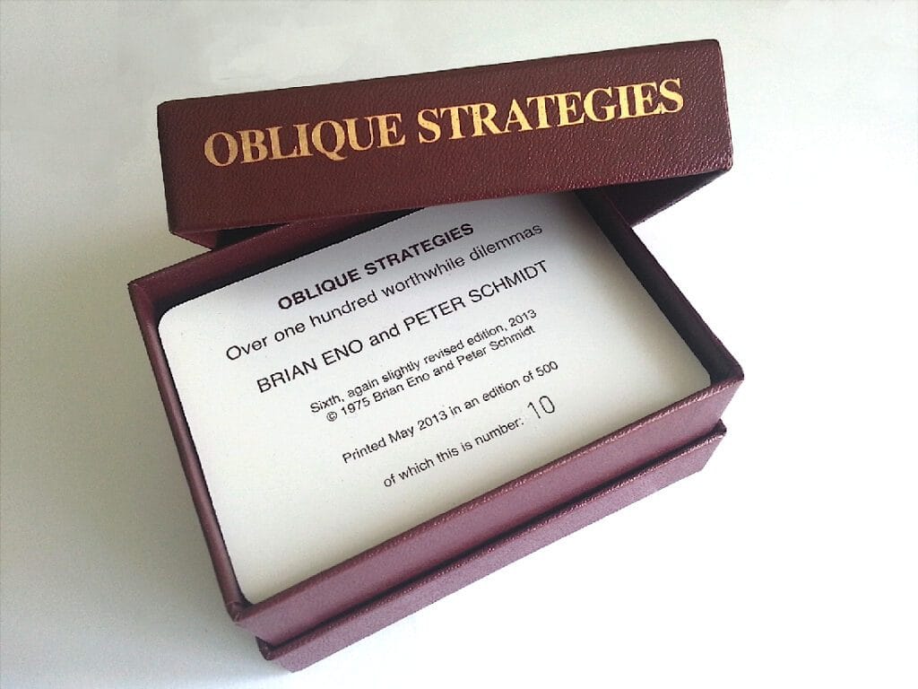 Oblique Strategies Box