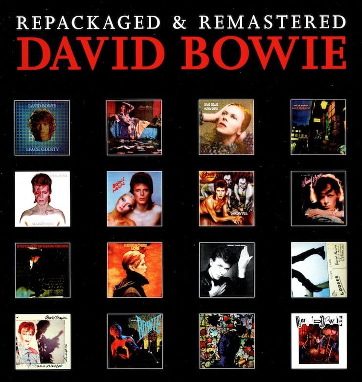 Bowie Back Catalogue