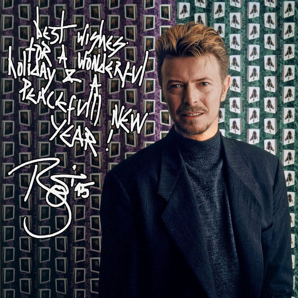 David Bowie Wallpaper Signed