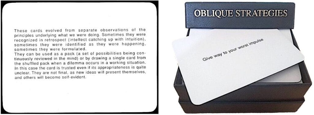 Oblique & Card Box