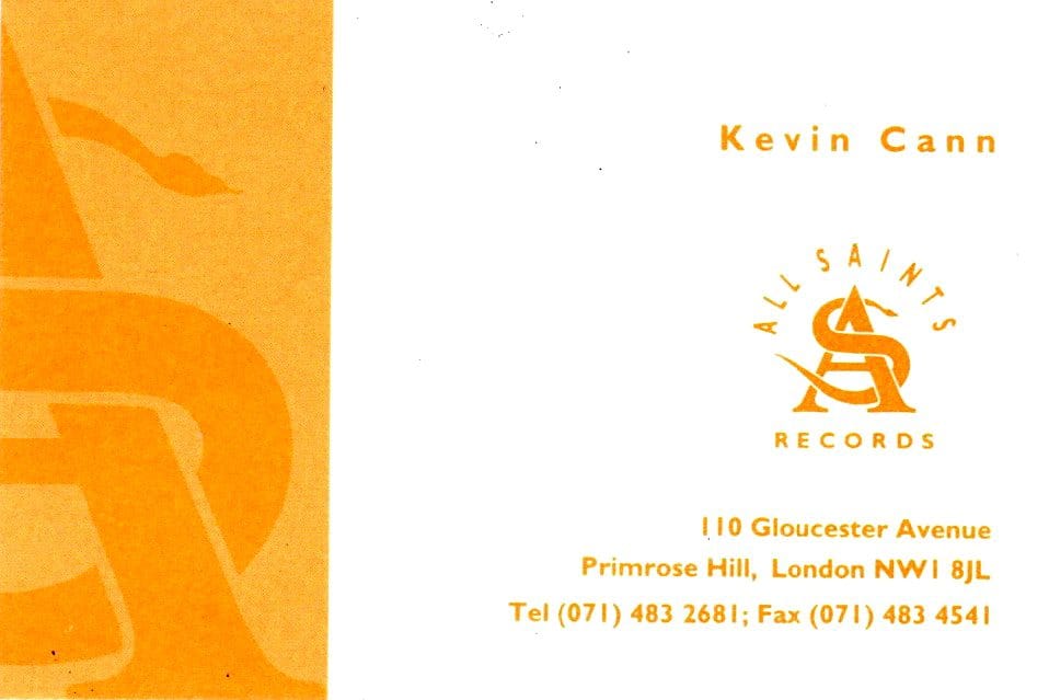 All Saints Bus Card