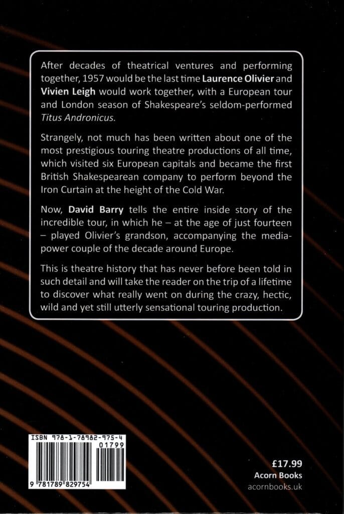 Olivier Leigh Book Back Cover